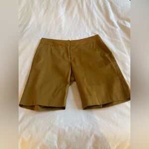 Simply Vera Vera Wang Women's Mustard Bermuda Shorts